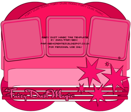 Fairy Dust Magic Tag Template Preview.png