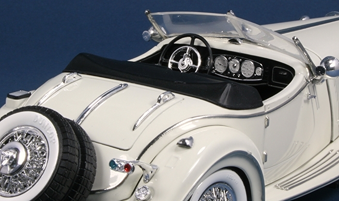 1934 Mercedes Benz 500K, Johan - Model Cars - Model Cars Magazine